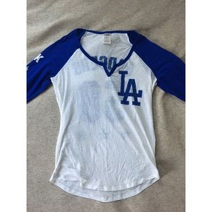 “Bleed Blue” MLB 1/4 Sleeve Shirt